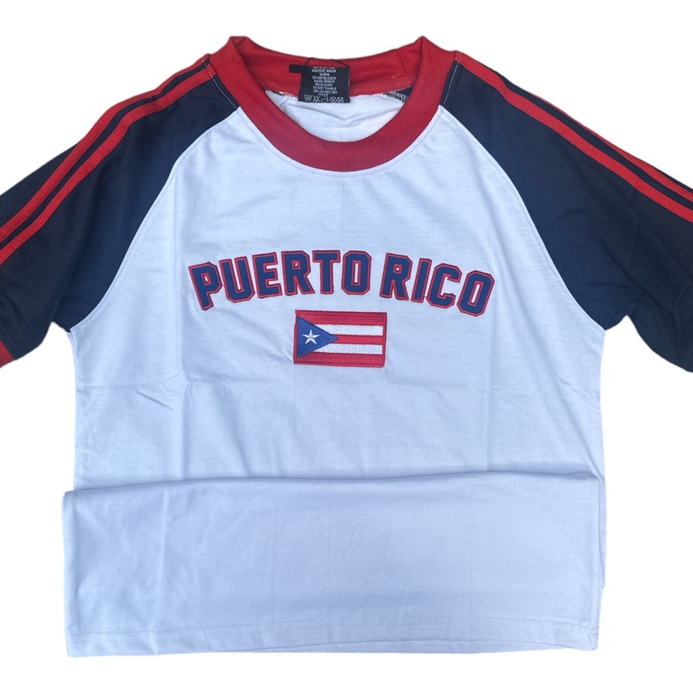 Puerto Rico mens embroidered shirt